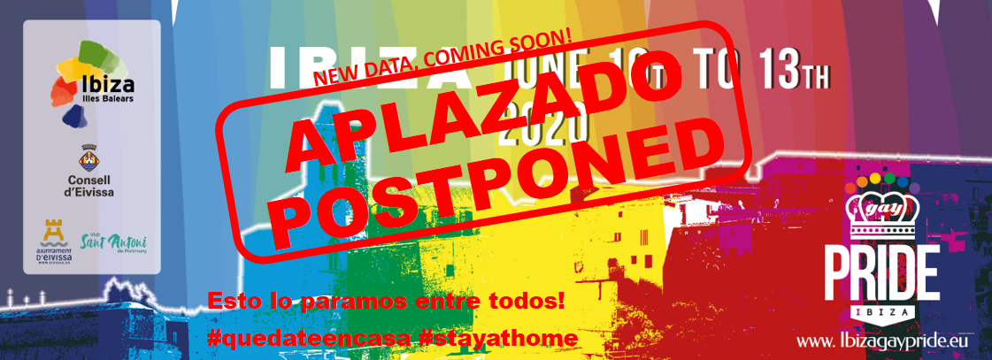 Ibiza Gay Pride postponed.